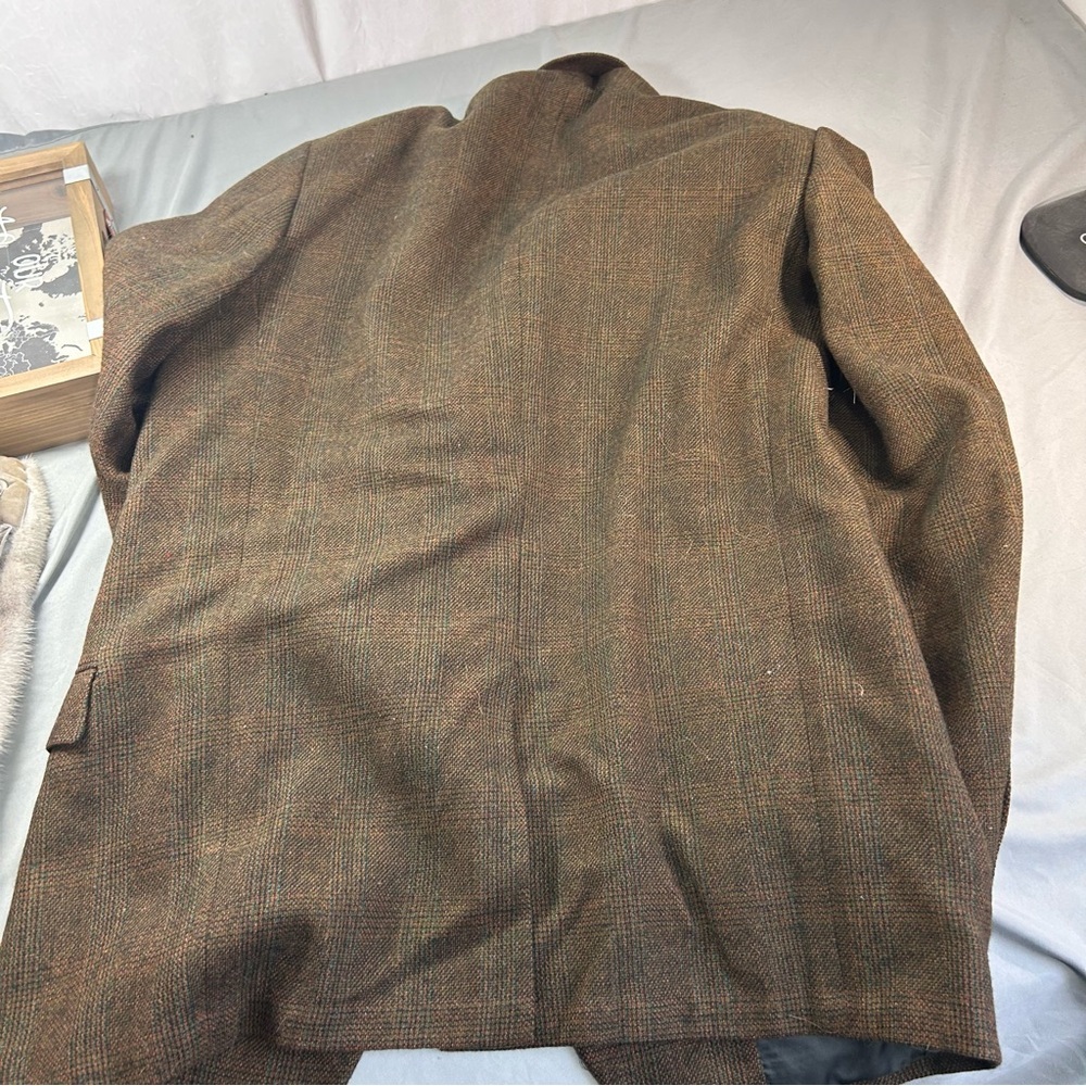 Vintage Men's Abercrombie & Fitch Tweed Wool Blazer sports jacket Size 42 Long - Picture 4 of 5